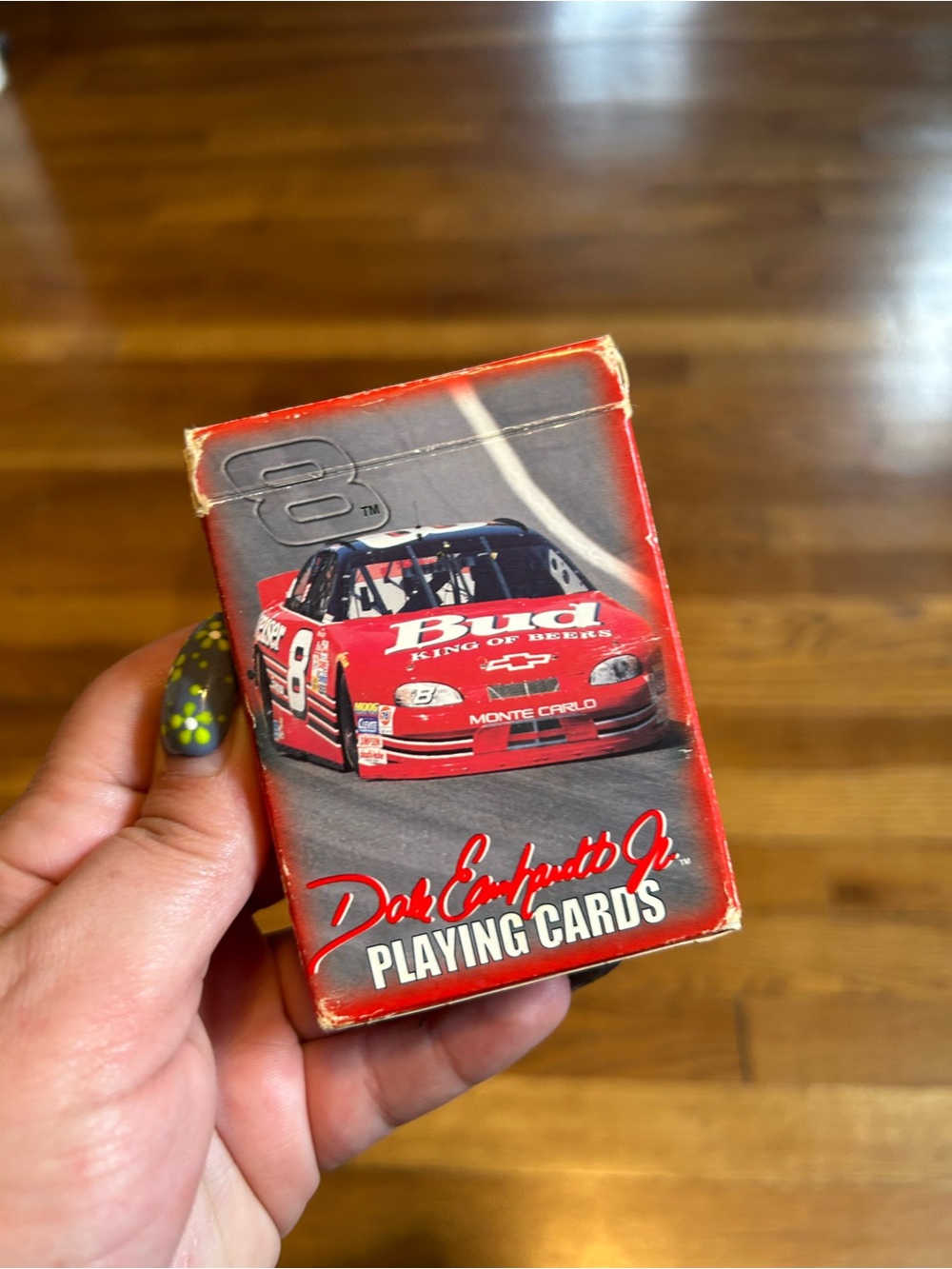 2002 Dale Earnhardt Jr. playing cards